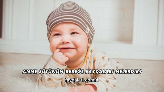 Anne Sütünün Bebeğe Faydaları Nelerdir?