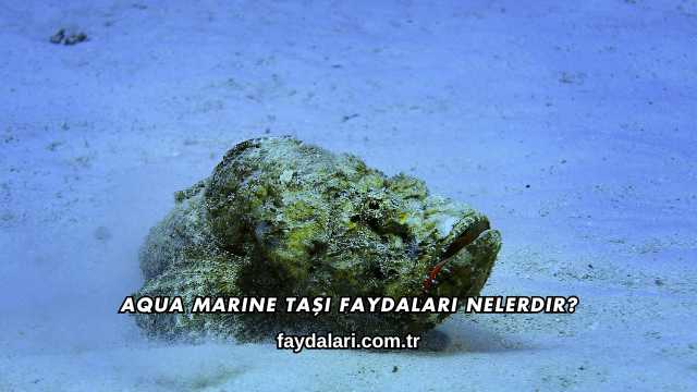Aqua Marine Taşı Faydaları Nelerdir?
