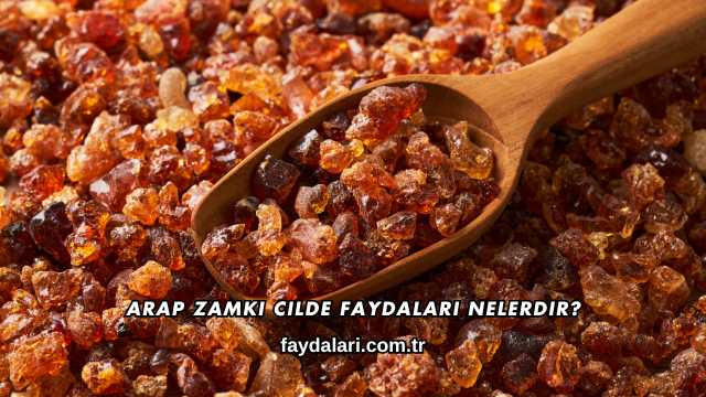 Arap Zamkı Cilde Faydaları Nelerdir?