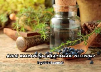 Ardıç Katranı Saça Faydaları Nelerdir?
