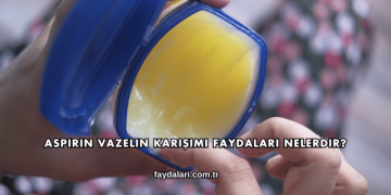 Aspirin Vazelin Karışımı Faydaları Nelerdir?