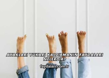 Ayakları Yukarı Kaldırmanın Faydaları Nelerdir?