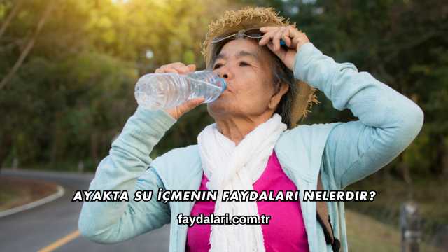 Ayakta Su İçmenin Faydaları Nelerdir?