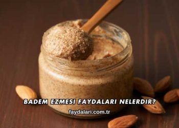 Badem Ezmesi Faydaları Nelerdir?