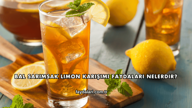 Bal Sarımsak Limon Karışımı Faydaları Nelerdir?