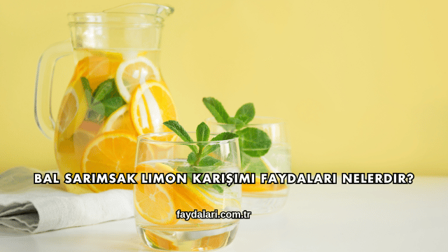 Bal Sarımsak Limon Karışımı Faydaları Nelerdir?