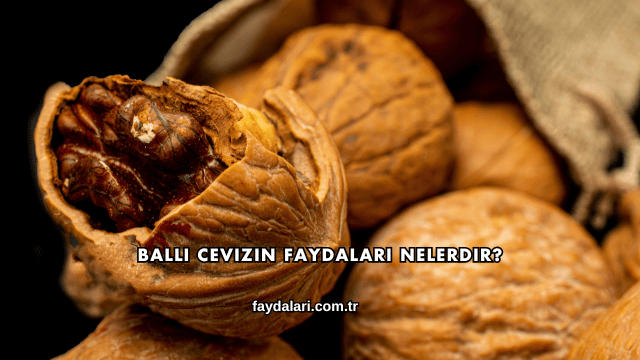 Ballı Cevizin Faydaları Nelerdir?