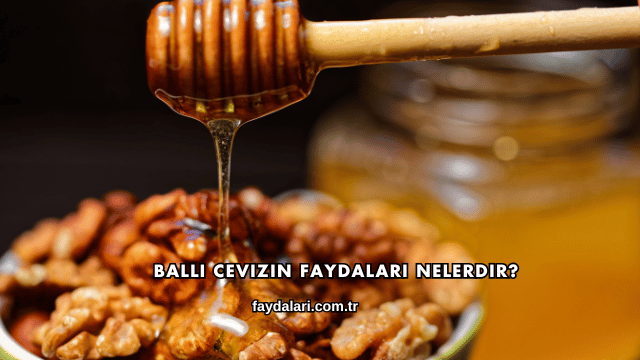 Ballı Cevizin Faydaları Nelerdir?