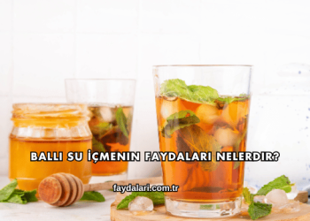Ballı Su İçmenin Faydaları Nelerdir?