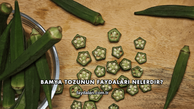Bamya Tozunun Faydaları Nelerdir?