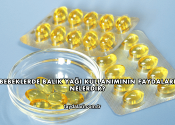 Bebeklerde Balık Yağı Kullanımının Faydaları Nelerdir?