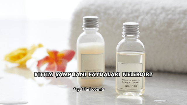 Bıttım Şampuanı Faydaları Nelerdir?