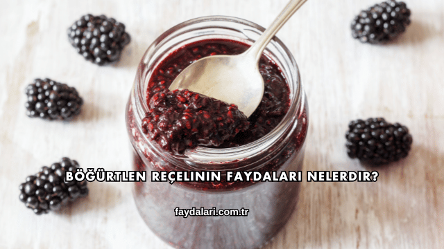 Böğürtlen Reçelinin Faydaları Nelerdir?