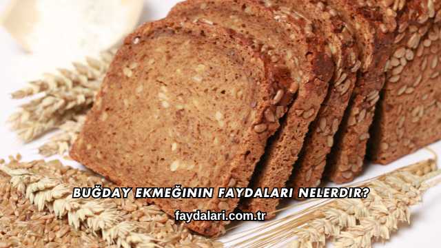 Buğday Ekmeğinin Faydaları Nelerdir?