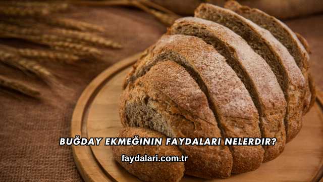 Buğday Ekmeğinin Faydaları Nelerdir?