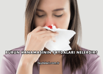 Burun Kanamasının Faydaları Nelerdir?