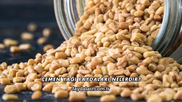 Çemen Yağı Faydaları Nelerdir?