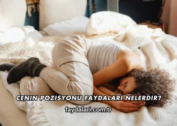 Cenin Pozisyonu Faydaları Nelerdir?