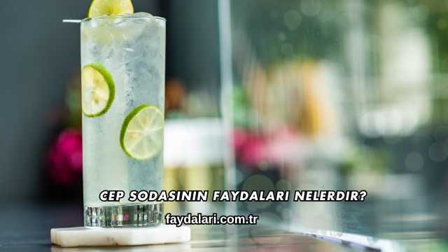 Cep Sodasının Faydaları Nelerdir?