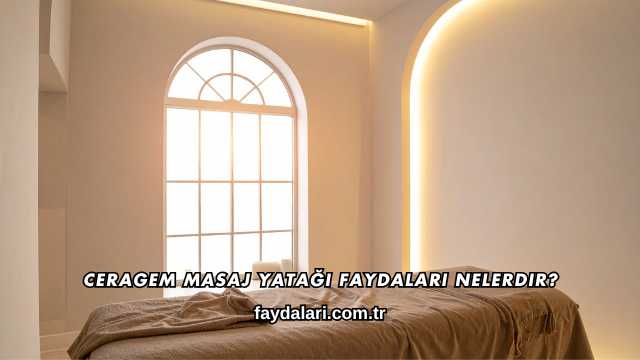 Ceragem Masaj Yatağı Faydaları Nelerdir?
