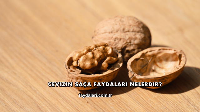 Cevizin Saça Faydaları Nelerdir?