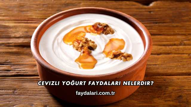 Cevizli Yoğurt Faydaları Nelerdir?