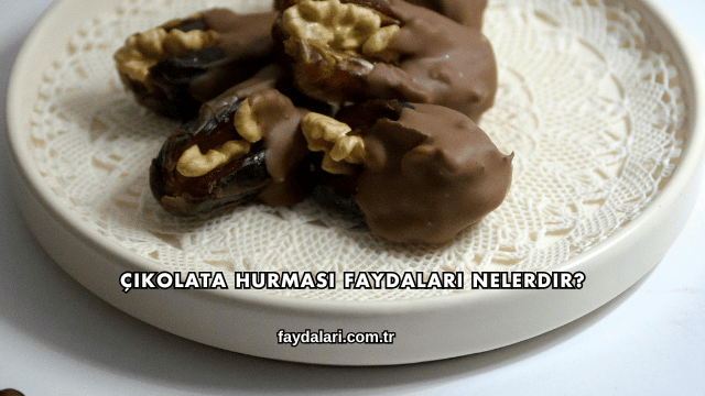Çikolata Hurması Faydaları Nelerdir?