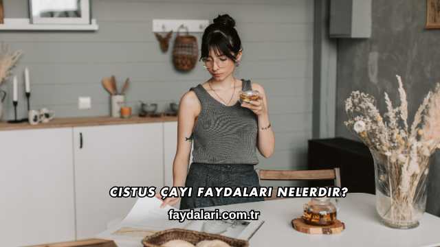Cistus Çayı Faydaları Nelerdir?