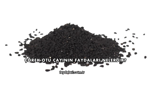 Çörek Otu Çayının Faydaları Nelerdir?