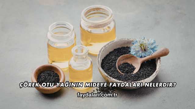 Çörek Otu Yağının Mideye Faydaları Nelerdir?