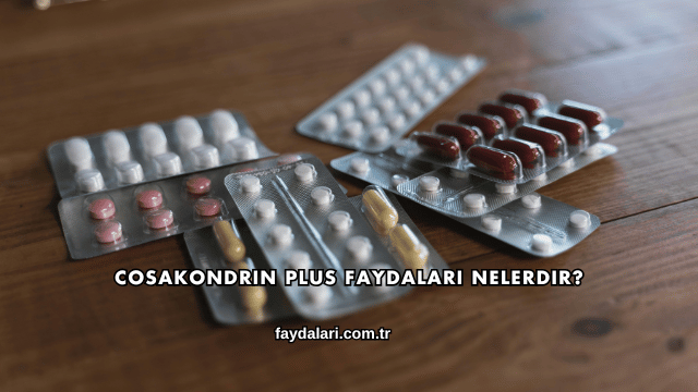 Cosakondrin Plus Faydaları Nelerdir?