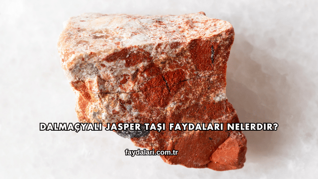 Dalmaçyalı Jasper Taşı Faydaları Nelerdir?