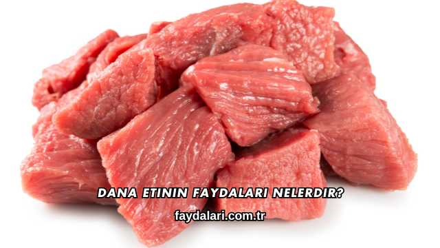 Dana Etinin Faydaları Nelerdir?