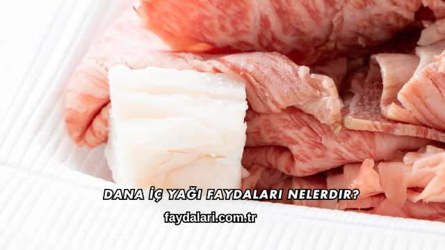 Dana İç Yağı Faydaları Nelerdir?