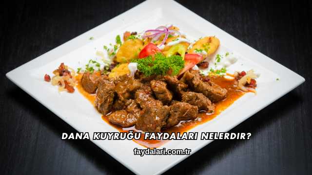 Dana Kuyruğu Faydaları Nelerdir?