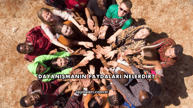 Dayanışmanın Faydaları Nelerdir?