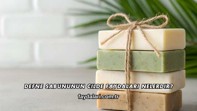 Defne Sabununun Cilde Faydaları Nelerdir?