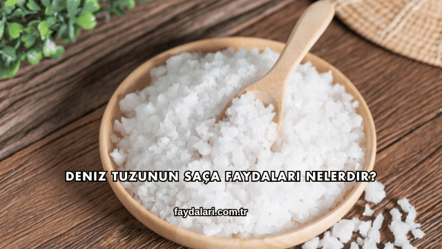 Deniz Tuzunun Saça Faydaları Nelerdir?