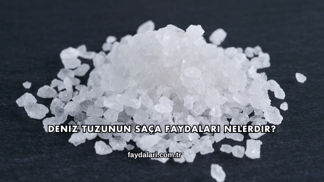 Deniz Tuzunun Saça Faydaları Nelerdir?