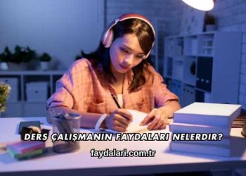 Ders Çalışmanın Faydaları Nelerdir?