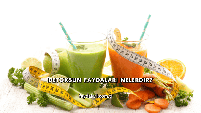 Detoksun Faydaları Nelerdir?