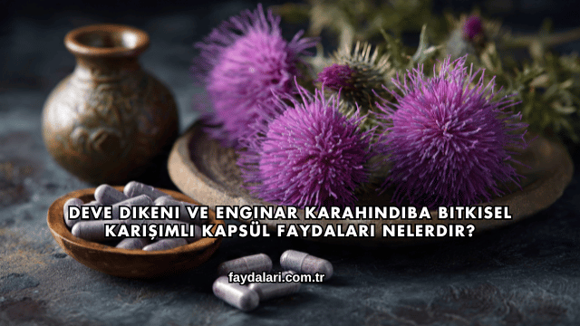 Deve Dikeni ve Enginar Karahindiba Bitkisel Karışımlı Kapsül Faydaları Nelerdir?
