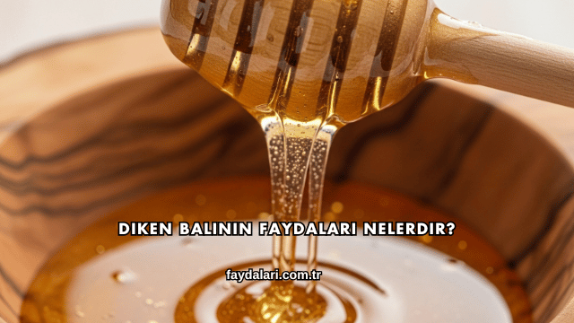Diken Balının Faydaları Nelerdir?