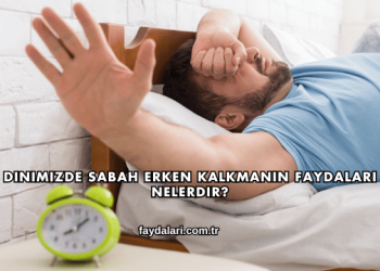Dinimizde Sabah Erken Kalkmanın Faydaları Nelerdir?