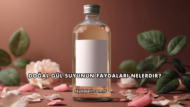 Doğal Gül Suyunun Faydaları Nelerdir?