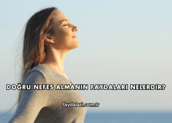 Doğru Nefes Almanın Faydaları Nelerdir?