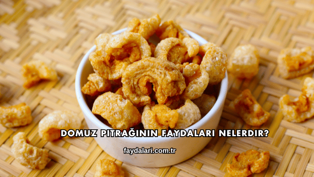 Domuz Pıtrağının Faydaları Nelerdir?