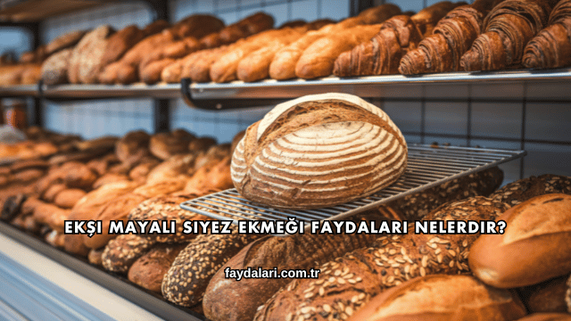 Ekşi Mayalı Siyez Ekmeği Faydaları Nelerdir?