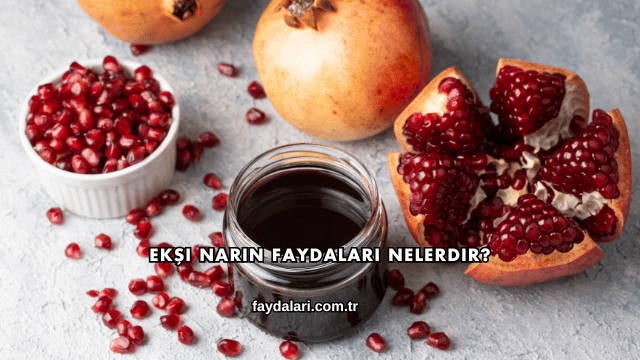 Ekşi Narın Faydaları Nelerdir?
