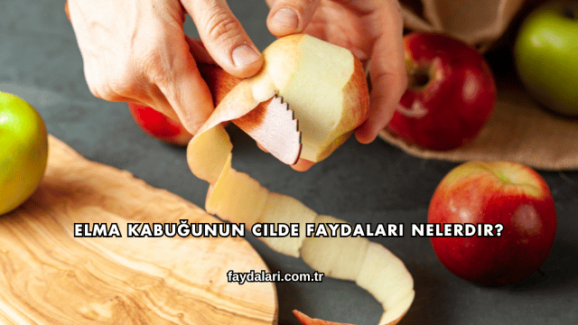 Elma Kabuğunun Cilde Faydaları Nelerdir?